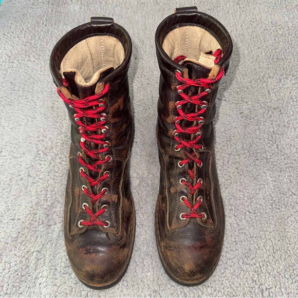 Danner Rainforest Boots Mens 10.5 Gore Tex USA Made 10600 Lace To Toe Logger 8” - Picture 1 of 10
